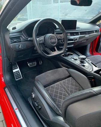 Audi S5 cena 179000 przebieg: 50000, rok produkcji 2017 z Kraków małe 232